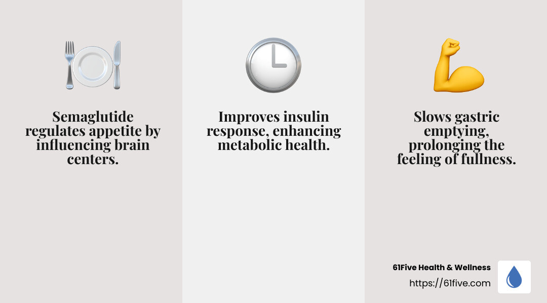 Stat: Patients taking semaglutide lost significantly more weight compared to those not on the medication - semaglutide weight loss infographic 3_facts_emoji_grey